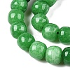 Dyed Natural White Jade Beads Strands G-T138-S08-3