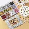 Metallic Colour Letter Beads Kit for DIY Jewelry Making Findings Kit DIY-YW0004-85-5