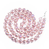 Transparent Glass Beads Strands EGLA-T008-14B-01-2