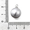 ABS Plastic Imitation Pearl Pendants FIND-H052-01H-02P-3