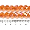 Transparent Glass Beads EGLA-A035-T10mm-B05-4