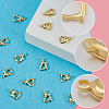 30Pcs Brass Lobster Claw Clasps KK-BBC0014-65G-6