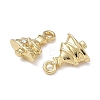 Christmas Alloy Crystal Rhinestone Pendants FIND-L026-01G-G-2