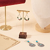 Iron T Bar Dangle Earrings Storage Racks ODIS-TAC0001-03-8