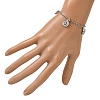 7Pcs Alloy Charm Bracelets BJEW-JB13656-2