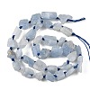 Raw Rough Natural Aquamarine Beads Strands G-D101-A05-01-3