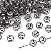 50Pcs Silver Plating Acrylic Beads PW-WG2E8AD-17-1