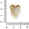 Brass Micro Pave Cubic Zirconia Pendants KK-L229-070G-3