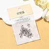 SHEGRACE Brass Bead Cap Bails XGRQ1U388-376P-6