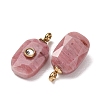 Natural Rhodonite Pendants STAS-C184-14C-01-2