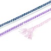 30M Segment Dyed Macrame Cotton Cord OCOR-T018-01K-3