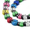 Handmade Polymer Clay Bead Strands CLAY-N011-43B-4