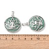 Natural Amazonite Pendants GG-CBA0251-10D-P-3