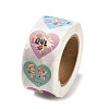 Valentine's Day Theme Heart Paper Picture Stickers STIC-Q015-03C-3