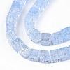 Crackle Glass Beads GLAA-S192-005E-3
