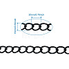 Aluminium Twisted Chains Curb Chains CHA-TA0001-05EB-17