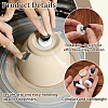 4Pcs Alloy & Plastic Center Point Locator Convenient for Beginners Ceramic Trimmer Tools TOOL-WH0165-52-3