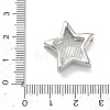 Star Brass Slide Charms X-KK-P349-18A-P-3
