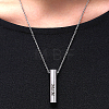 Stainless Steel Urn Ashes Necklaces NQ6466-2-3