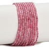 Natural Pink Tourmaline Beads Strands G-A322-A05-2mm-3