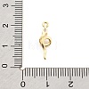 Brass Micro Pave Cubic Zirconia Pendants KK-M321-01E-G04-3