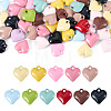 50Pcs Baking Paint Acrylic Pendants OACR-TA0004-83C-1