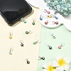 9Pcs Plastic Mobile Dustproof Plugs HJEW-FS00099-6