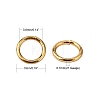 304 Stainless Steel Open Jump Rings LS-X-STAS-R060-5x0.7-2