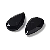 Natural Obsidian Faceted Pendants X-G-D082-01C-2