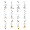 12Pcs 3 Colors Potato Natural Cultured Freshwater Pearl Pendants PALLOY-TA00387-3