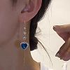 Alloy Rhinestone Ear Thread FS-WGD80ED-01-3