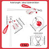 1Pc Sports ThemePU Leather Keychains KEYC-SP0001-67E-2