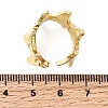 Brass Cuff Rings for Women RJEW-H262-06C-G-5
