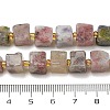 Natural Tourmaline Beads Strands G-G053-B17-04-5