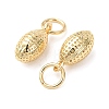 Brass Pendants KK-D019-14B-G-2