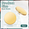 Brass Sheets DIY-WH0622-645A-2