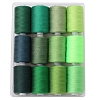 12 Colors Polyester Sewing Thread PW-WGD975A-16-1