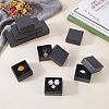 Diamond Textured Paper Finger Ring Packing Boxes CON-WH0085-212A-4