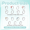 2 Sets 2 Style Alloy Finger Rings Sets RJEW-UN0003-03P-3