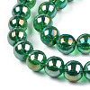 Electroplate Transparent Glass Beads Strands LS-GLAA-T032-T8mm-AB21-3