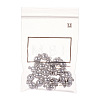 Brass Magnetic Clasps with Loops KK-YW0001-17A-A-2