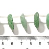 Natural Green Aventurine Beads Strands G-P561-A06-01-4