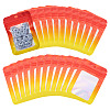 60Pcs Rectangle Glitter Holographic Plastic Resealable Packaging Bags ABAG-TA0001-97A-02-1