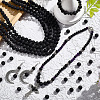5 Strands Natural Lava Rock Round Beads Strands G-LT0001-02C-02-3
