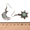 Natural Apatite Dangle Earrings G-H359-07R-07-5