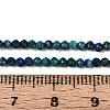 Natural Chrysocolla and Lapis Lazuli Beads Strands G-T143-15-5