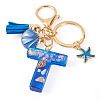 Star Resin & Shell Keychains KEYC-TAC00087-01T-2