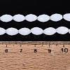 Imitation Jade Glass Beads Strands GLAA-N071-01A-B01-4