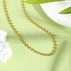 3MM 304 Stainless Steel Ball Chain Necklaces NJEW-D322-02G-2
