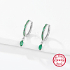 Anti-Tarnish Rhodium Plated 925 Sterling Silver Hoop Earring for Dangle Earrings NC3704-13-1